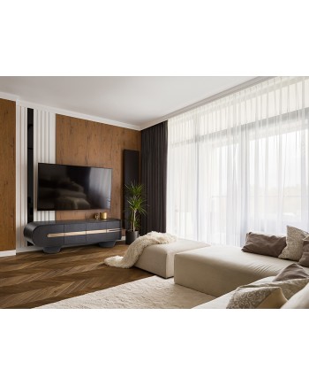 LUCA-MUEBLE TV ROBLE OSCURO